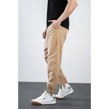 Erkek Relax Fit Kalıp Lastikli Paça Jogger Pantolon