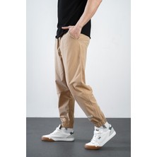 Erkek Relax Fit Kalıp Lastikli Paça Jogger Pantolon