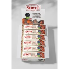 Bercekız Servet Şekerleme Şeker Ilavesiz Badem Krokan Bar 480 gr (24 x 20 Gr) - 24 Lü Paket