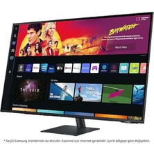 Samsung M7 LS43BM700UPXUF 43'' UHD 60Hz 4ms (Hdmı+Type-C) Akıllı Monitör + Logitech Pebble Keys 2 K380S Bluetooth Klavye