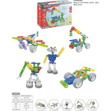 Roy Toys Roytoy Sök Tak Araçlar - 5in1 Set (103 Parça)