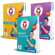 Paraf Yayınları TYT Fizik Video Ders Kitabı - Kimya Video Ders Kitabı - Biyoloji Video Ders Kitabı 3'lü Set