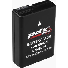Pdx Nikon EN-EL14 Batarya,pili