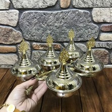 Efemir 5’li Bakır Zeytin Dalı Çerezlik ve Ikramlık
