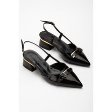 Suins Shoes Suins Begonia Kadın Kısa Topuklu Ayakkabı