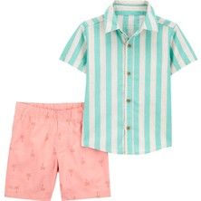 Carter's Erkek Bebek Şortlu Set
