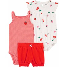 Carter's Kız Bebek 3lü Set
