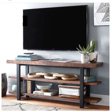 Kuzela  Metal Ahşap 3 Katli Tv Üni̇tesi̇