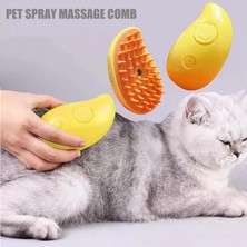 Pet Brush Kedi Köpek Buharlı Tarak