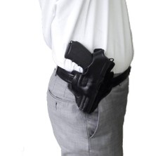 Yükseltepe Glock Kelebek Deri Kılıf Siyah