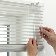 Rich Linadora Pvc Jaluzi 25 mm 80X160 cm Beyaz