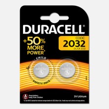 Duracell Düğme Pil 2032 2'li Paket
