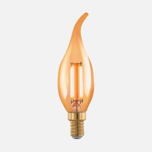 Eglo LED Mum Kıvrık  4W Amber 1700K Ampul