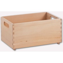 Motek Zeller Ahşap Kayın Saklama Kutusu