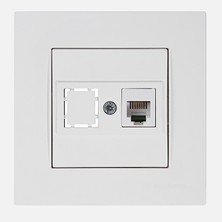 Mutlusan Rita Telefon Prizi 1XRJ12 Beyaz