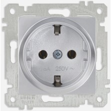 Mutlusan Rita Inox Çocuk Korumalı Topraklı Priz