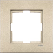 Viko Novella Tekli Çerçeve Eloxal Bronz