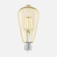 Eglo Amber ST64 4 W Beyaz Klasik E27 Duy LED Ampul