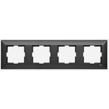 Viko Trenda Siyah Dörtlü Çerçeve Vk