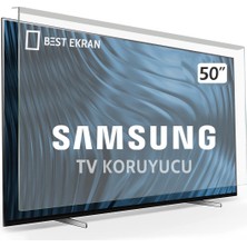 Best Ekran  Samsung 50Q60D Tv Ekran Koruyucu - Samsung 50" Inç 125-126 cm QLED Ekran Koruyucu QLED QE50Q60DAUXTK