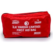 Autokit Ilk Yardım Çantası - Renkli Bez Çantalı (Karayollarına Uygundur)