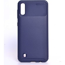 Tasopay Samsung Galaxy M10 Uyumlu Kılıf Karbon Dizayn Special Seri
