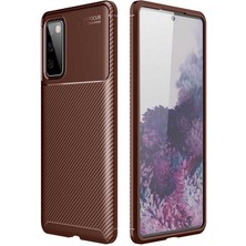 Tasopay Samsung Galaxy S20 Fe Uyumlu Kılıf Karbon Dizayn Special Seri