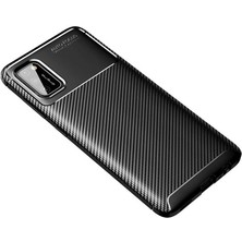 Tasopay Samsung Galaxy A02S Uyumlu Kılıf Karbon Dizayn Special Seri