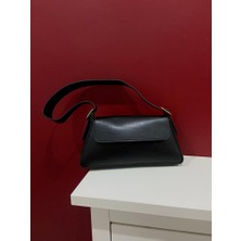 Cozy Box Kadın Siyah Renk Ayarlanabilir Askılı  Kol ve Omuz Çantası