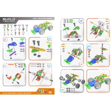 Roy Toys Roytoy Sök Tak Araçlar - Go-Kart (58 Parça)