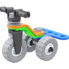 Roy Toys Roytoy Sök Tak Araçlar - Motor (18 Parça) 4100101