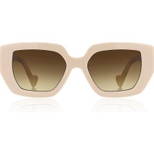 Aqua Di Polo 1987 Bej Kadın Güneş Gözlüğü  APSN010503