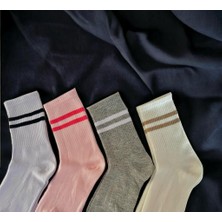 Dkidsocks Tennis Model Soket Kadın Çorap( 4çift)