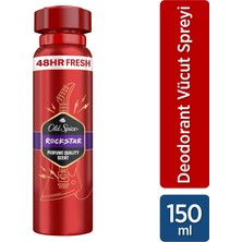 Old Spice Rockstar Erkek Deodorant Vücut Spreyi 150 ml