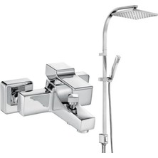 E.C.A Caro Banyo Bataryası 424+Tıera Kolonlu Tepe Duş Seti 012 2 Set