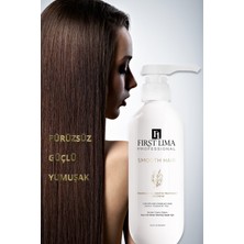 First Lima Professional Hasarlı ve Taranmayan Saçlar Için Yoğun Nemlendirici Şok Bakım Kremi Smooth Haır 500 ml