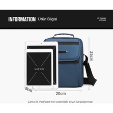 Xiangyi Trading Rahat Açık Çok Katmanlı Seyahat Çantası Büyük Kapasiteli Crossbody Çanta Iş Omuz Çantası (Yurt Dışından)