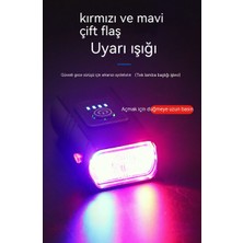 Xiangyi Trading Bisiklet Işığı USB Şarj Edilebilir Dış Mekan Su Geçirmez Bisiklet Aydınlatma Far Dağ Bisikleti Işığı (Yurt Dışından)