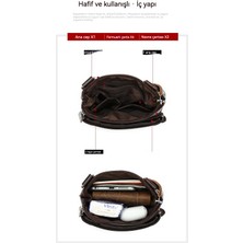 Xiangyi Trading Iş Gündelik Omuz Çantası Erkek Crossbody Çantası (Yurt Dışından)