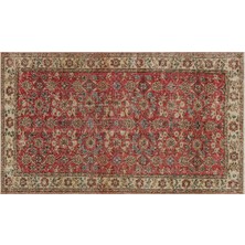 Sempati Halı El Dokuma Vintage Eskitme Halı 152 x 260  cm  10412