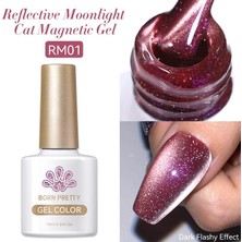 Born Pretty RM01 10ML Reflective Moonlight Cat Magnetic Kalıcı Oje (57983)