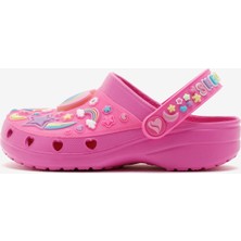 Skechers Heart Charmer - Girly Land Küçük Kız Çocuk Pembe Işıklı Terlik 308406N Hpmt