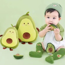 İlin Baby Avokado Peluş Yastık, Avokado Yastık, Avokado Oyuncak, Avokado 50 cm