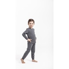 Oil Company Antrasit Termal Çocuk İçlik Takım Unisex OC0052