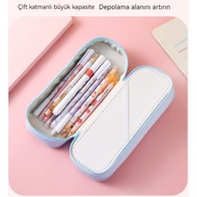 Dilele Culomi Çift Kapasiteli Kalem Çantası/öğrenci Kırtasiye Kutusu Kalem Kutusu DL244 (Yurt Dışından)