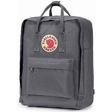 inibolan Yucama Coscelia 16L Fjallraven Kanken Yüksek Kapasite Sırt Sıradan Sırt Öğrenci Okul Sırt Çantası - Koyu Gri (Yurt Dışından)