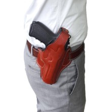 Yükseltepe Colt 1911 Kelebek Deri Kılıf Kahverengi