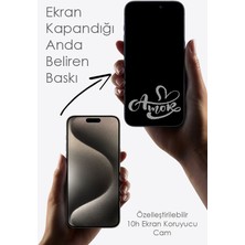 MoonStar Screen Protection Amor Baskılı Iphone Uyumlu Ekran Korucu Cam