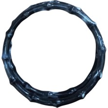 P Parla Çanta Sapı Akrilik Yuvarlak Siyah