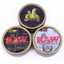 Raw Metal Bitki-Baharat Öğütücü/parçalayıcı/grinder - Gold 40MM 1 Adet